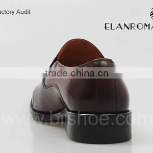 New Arrival Italian Men Leather Shoes Italian Leather Slip on Men Shoes thumbnail-4
