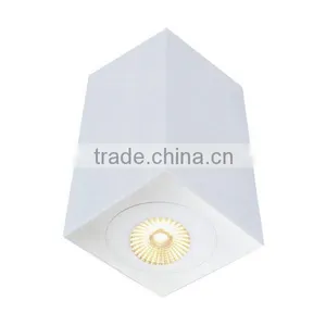Dimmable High CRI COB Frame 10w High Bright Recessed Downlight Led Rectangular thumbnail-2