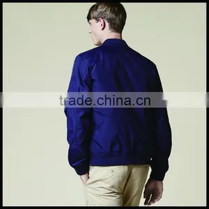 Custom Simple Men Baseball Jacket , Blank Men Jacket thumbnail-2