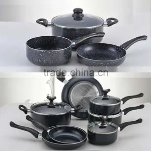 Aluminum Non-stick Ceramic Cookware Set/fry Pan Set/sauce Pan Set thumbnail-2
