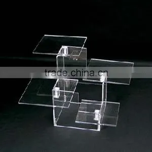 GH-RZ419 Available For Any Design Popular Floor Standing Acrylic Display Rack thumbnail-2