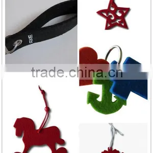Fashionable Promotional Gifts Felt Key Chains thumbnail-1
