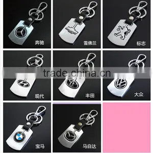 Custom Metal Skull Logo Keychain , Metal Keychain thumbnail-1