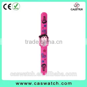2016 Timepieces , Full Printed Slap Watch, Popular Colorful Cartoon Kid's Watch, 3D Hotsale Lovely Slap Watch thumbnail-1