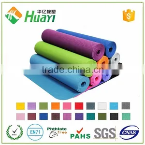 Sales Promotion 100% TPE Material by Latest Technology- High Density Lightweight Durable Memory Foam TPE Exercise Yoga Mat Quality Choice thumbnail-1