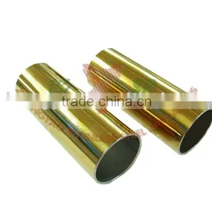 Round Pipe(stainless Steel Welded,surface: Titanium Golden) thumbnail-1