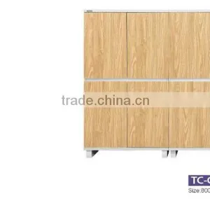 Simple Office Cabinet Made With Wood thumbnail-1