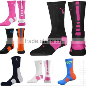 Sports Coolmax Compress Basketball Socks,OEM Orders,New Designs With Your LOGO thumbnail-1