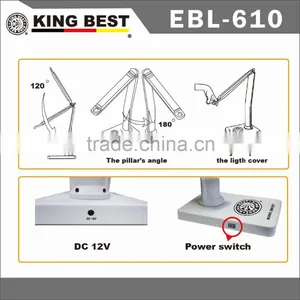KING BEST 2016 Folding Desk Lamp Desk Reading Lamp 180 Degree Rotation Night Light Lamp thumbnail-2