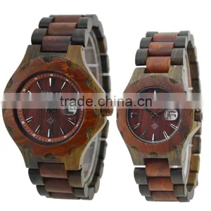 Top Sale Elegance Fashion Charming Competitive Price Men Waterproof Wood Watch thumbnail-4