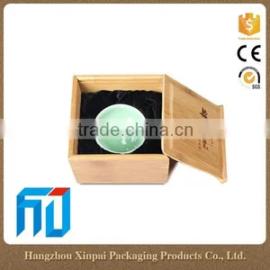 Wholesale Custom Natural Bamboo Tea Gift Box thumbnail-1