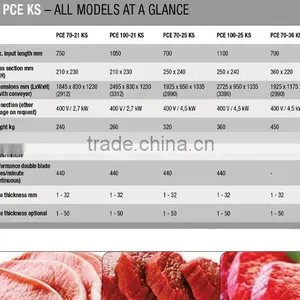 PRO-SLICE PCE 70 21 KS Horizontal Portion Slicer thumbnail-4
