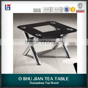 Modern Bent Glass Coffee Table SJ108S thumbnail-2