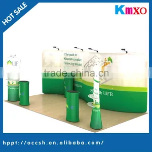 Fast Set up Green Pop Up Trade Show Display thumbnail-1