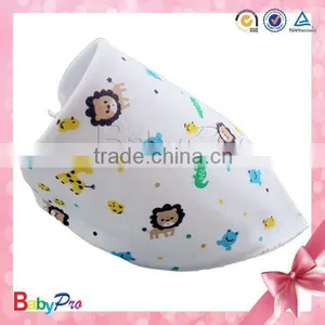 2015 China Hot Sale Promotional Animal Baby Triangle Scarf Baby Knitted Scarf thumbnail-1