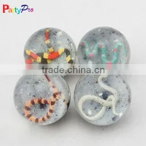 Clear 3D Snake Oem Factory China Bouncy Ball thumbnail-1