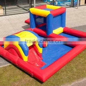 Mini Inflatable Kids Playzone Inflatable Balls Pool With Slide thumbnail-3