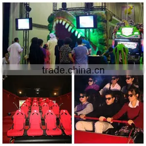 2014 China Hot Sale Amusement Park 5d Game Machine 5d Cinema for Shopping Mall Interactive System 7d Cinema thumbnail-1