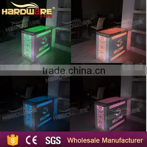Event Small LED Reception Counter Table Design for Hotel or Wedding thumbnail-2
