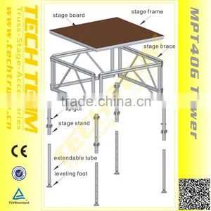 ST Construction Any Modelling Wooden Movable Stage thumbnail-3