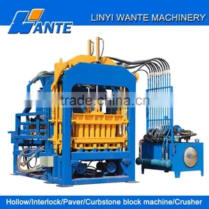 QT6-15 Hollow Block Making Machine for Sale Sawdust Brick Machine thumbnail-1