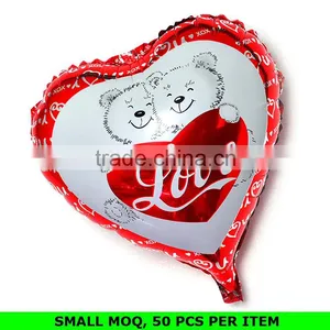 Wholesale LOVE Red Heart Shaped Balloons thumbnail-1