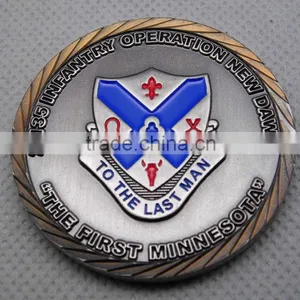 Cheap Custom Coins Free Delivery Metal Medieval Coin Low Price Top Quality Factory Custom Metal Memorial Coin thumbnail-3
