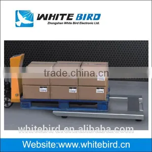 Easy to Move Patinted Steel Pallet Digital Floor Scale thumbnail-4