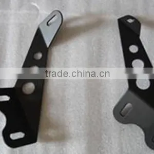 Pair Jeep Wrangler JK 10Inch Led Light Bar Hood Mounting Brackets thumbnail-5