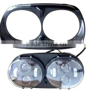 Twin Headlight Motorcycle Dual Lamp For Harley FLTR Road Glide, Harley OEM Road Glide Headlight Assembly thumbnail-2