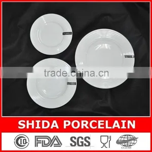 Factory Emboseed Unique Design Porcelain Plates thumbnail-3