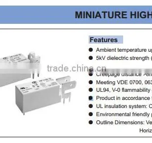 Hongfa Relays HF115F-Q-006-1H Coil Voltage 6VDC a Normally Open 18A Vertical Structure thumbnail-1
