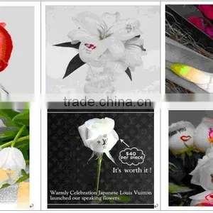 RGB White Lily Flower Printer thumbnail-3