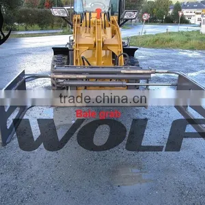 Bale Grab on Loader, Wheel Loader Attachments thumbnail-3