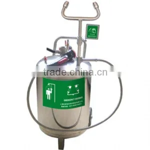 Eye Wash Station Trolly Type Wheel Eye Washer thumbnail-1