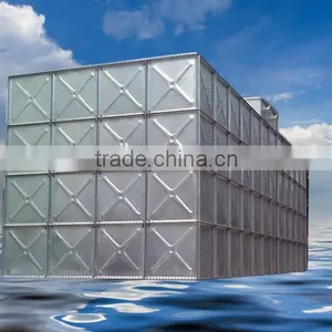 Hot-dipped Galvanized Pressed Steel Water Tank thumbnail-1