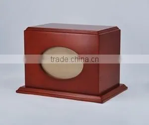 High Quality Funeral Supplies Wooden Cinerary Urn thumbnail-1