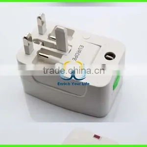 US to EU Europe and Universal AC Power Plug World Travel Adapter Converter thumbnail-1