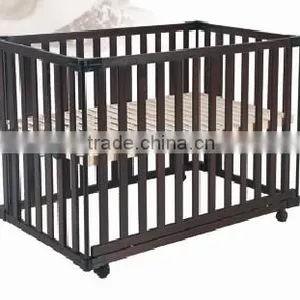 Wooden Baby Crib thumbnail-1