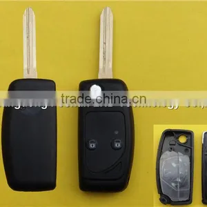 2 Buttons Modified Flip Folding Car Key Replacement Toyota thumbnail-1