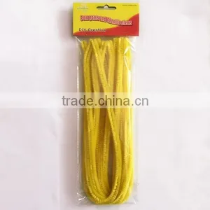 Factory Supply 0.8*50cm DIY Crafts Thick Chenille Stems Pipe Cleaners Series thumbnail-1