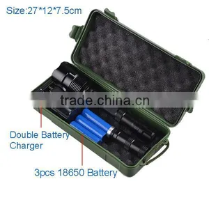 TP-1868 5000LM High Power 20w LED Torch Light With 3 Pcs T6 LED thumbnail-6
