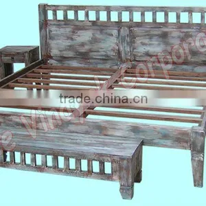 Wooden Bedroom Set,home Furniture,bed,chest,bedside thumbnail-1