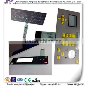 Transparent Window Calculator Membrane Keypad With Various of Leds thumbnail-1