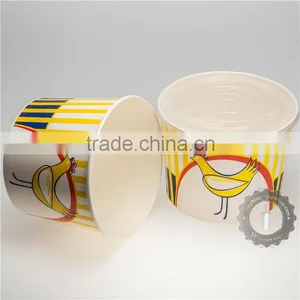 Disposable Paper Chicken Bucket Food Container thumbnail-1