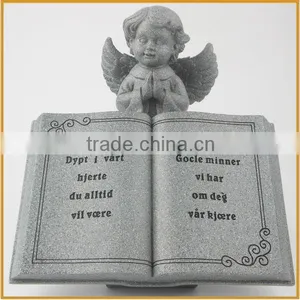 Resin Angel With Book thumbnail-1