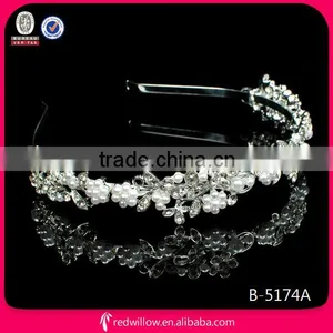 Beautiful Elegant Classic Design Bride Wedding Headband thumbnail-1