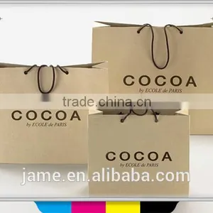 2014 Customized Brown Craft Paper Bags thumbnail-2