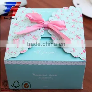 High Quality Cheap Price Exquisite Gift Packaging Boxes With Ribbon thumbnail-1