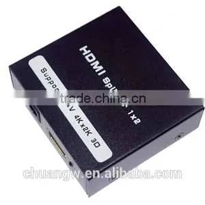 2015 Hot Sales !!!! HD SPLITTER 1x2 4K*2K for DVD,DVHS,HDTV,2 Port HD Splitter/hub/switch/multi/1 Input 2 Output thumbnail-2